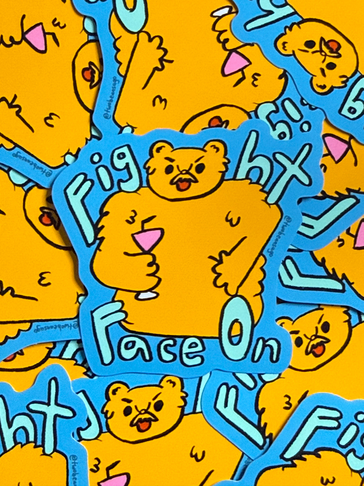 Fight Face On (bear)