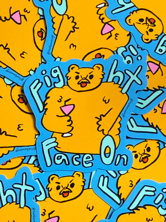 Fight Face On (bear)