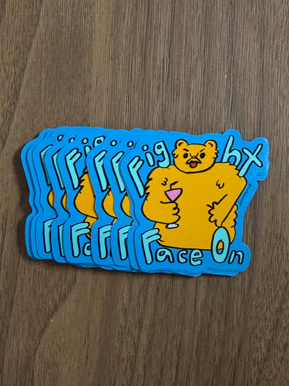 Fight Face On (bear)