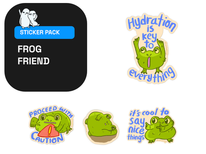 Frog Friend (pre-order, get by 1 Nov)