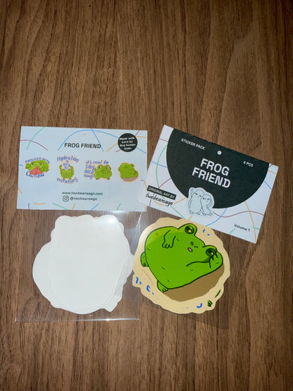 Frog Friend (pre-order, get by 1 Nov)
