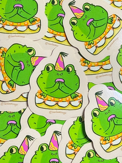 Birthday Frog
