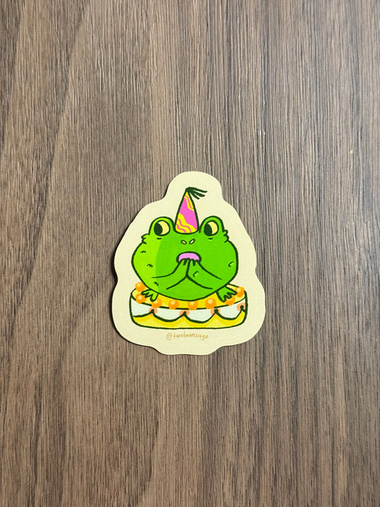 Birthday Frog