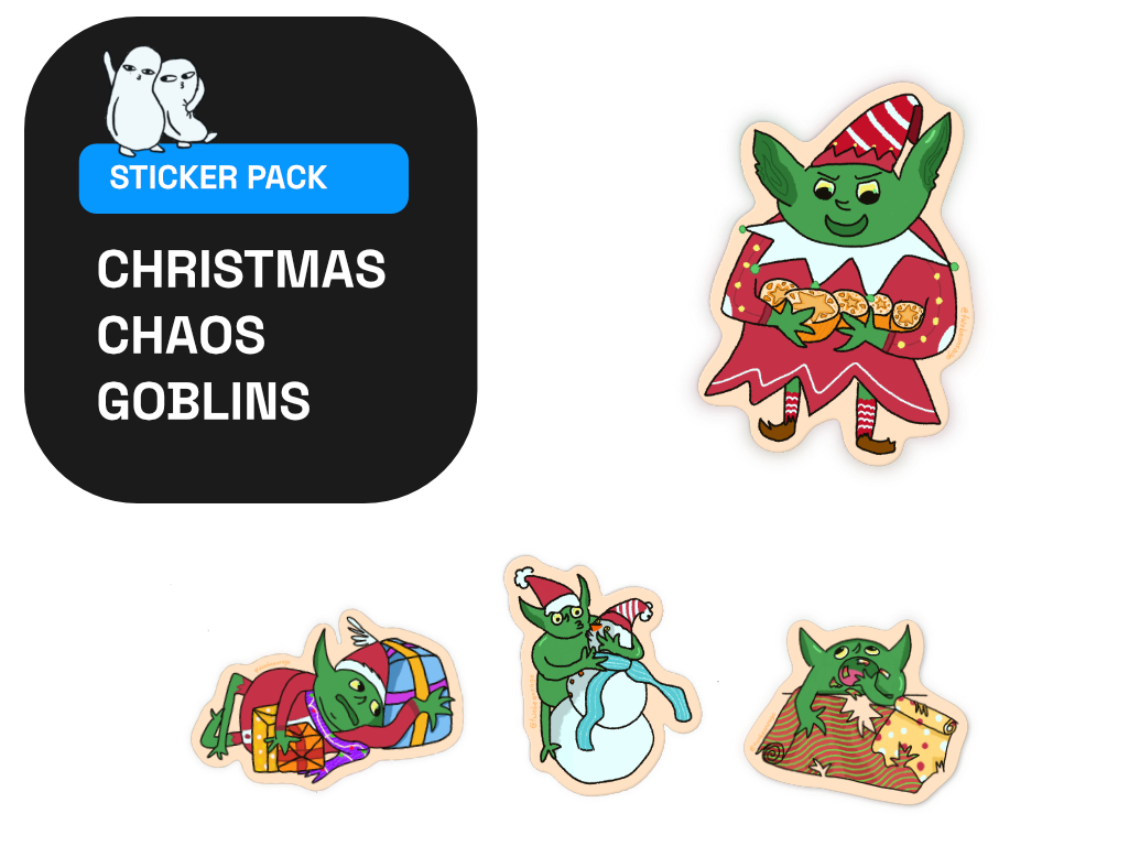 Christmas Chaos Goblins (pre-order, get by 1 Nov)