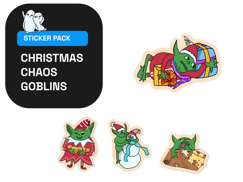Christmas Chaos Goblins (pre-order, get by 1 Nov)